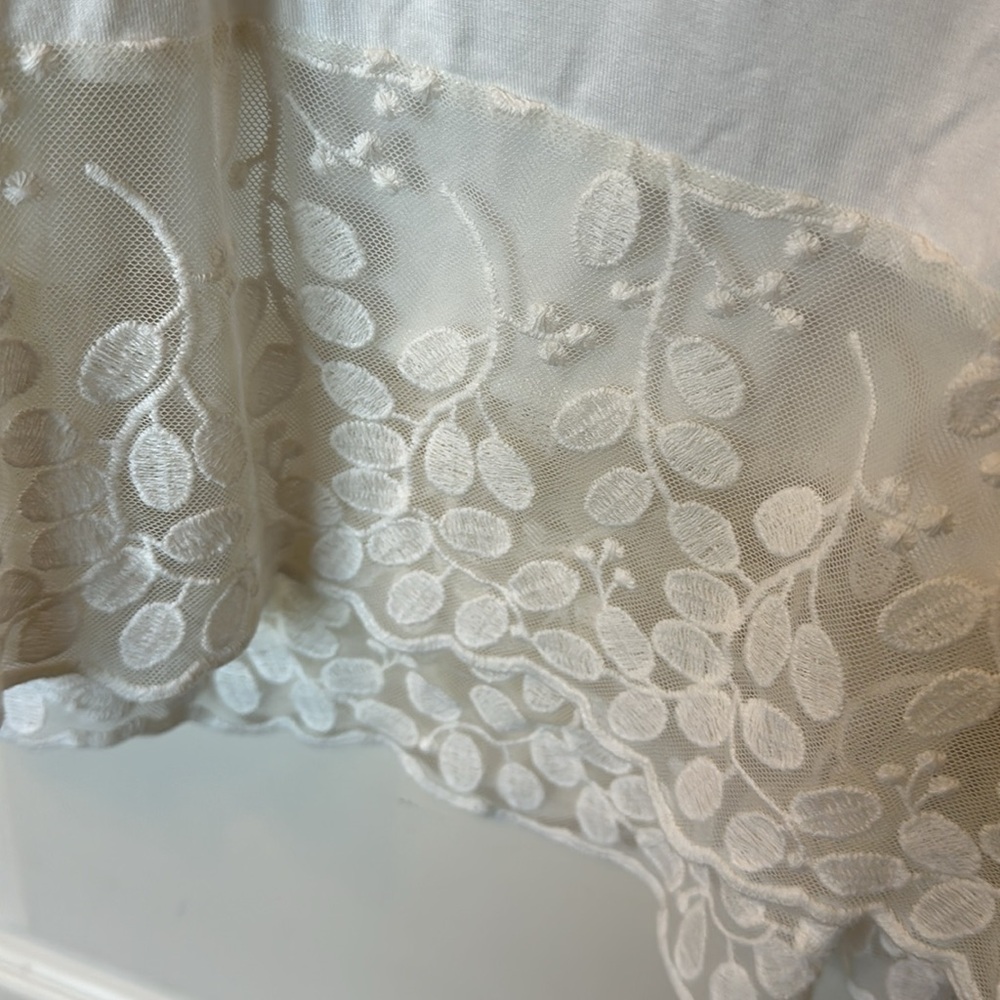 Matilda Jane Off White Top Extender - Picture 3 of 4